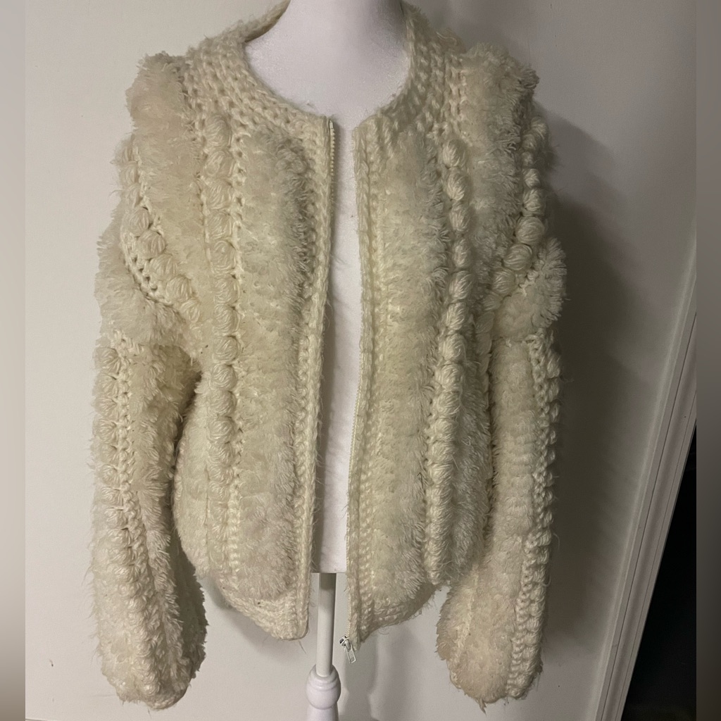 Vintage 1970s Cream Sweater